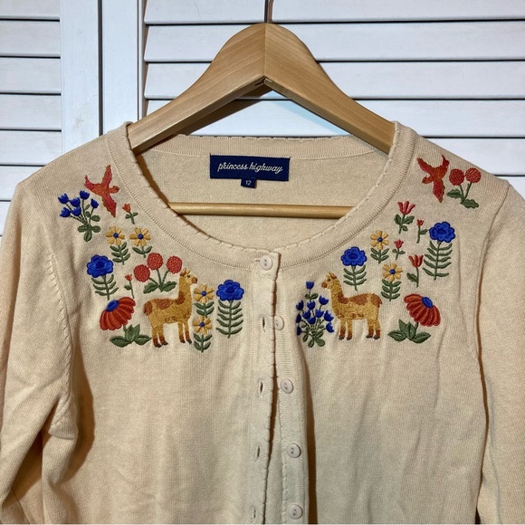 Princess Highway Sweaters - NWOT Princess Highway “Flawlessly Folksy” cardigan